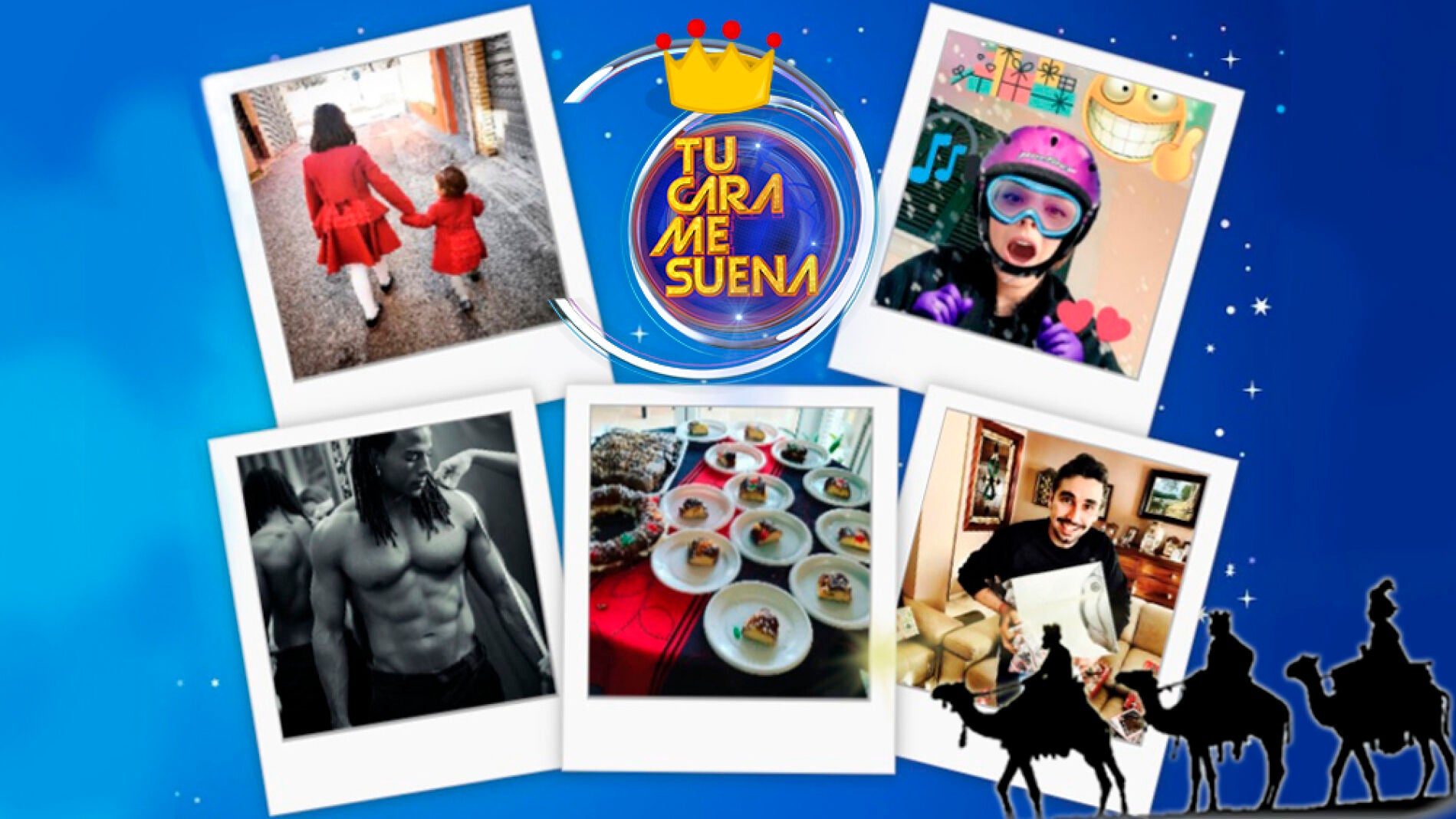 As&iacute; celebra el equipo de 'Tu cara me suena' el d&iacute;a de Reyes
