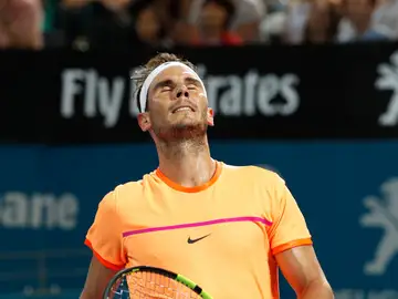 Rafa Nadal cae en Brisbane ante Raonic Rafa Nadal cae en Brisbane ante Raonic