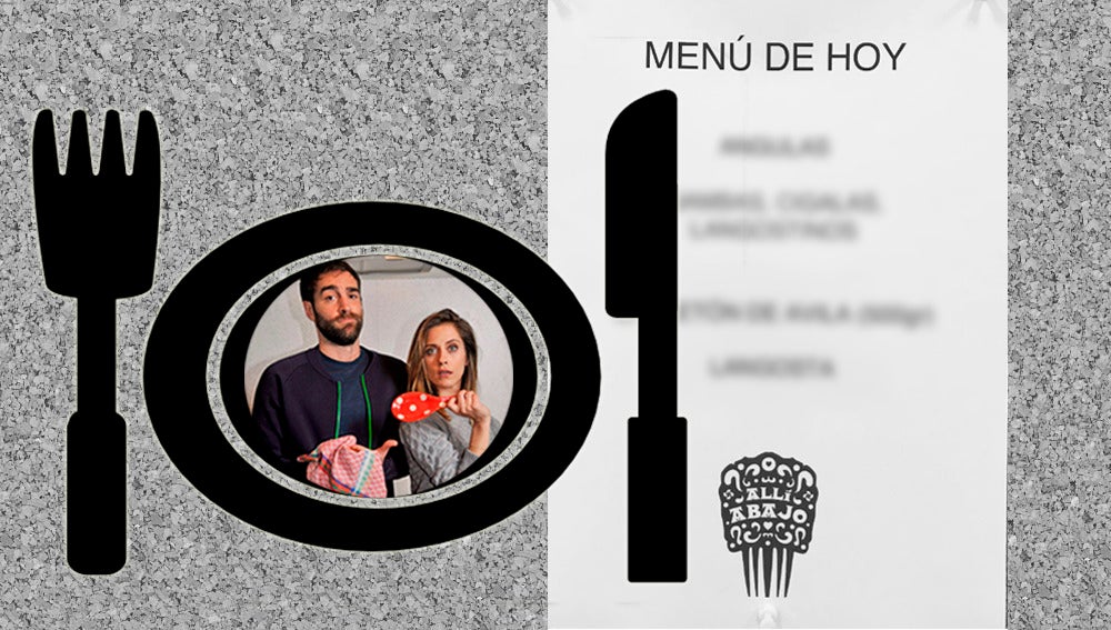 El suculento menú diseñado para "un día cualquiera" en 'Allí abajo'