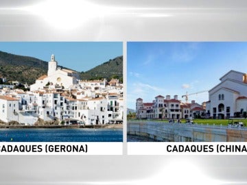 Frame 55.41242 de: La afición de los chinos por copiar monumentos les lleva a replicar la localidad de Cadaqués