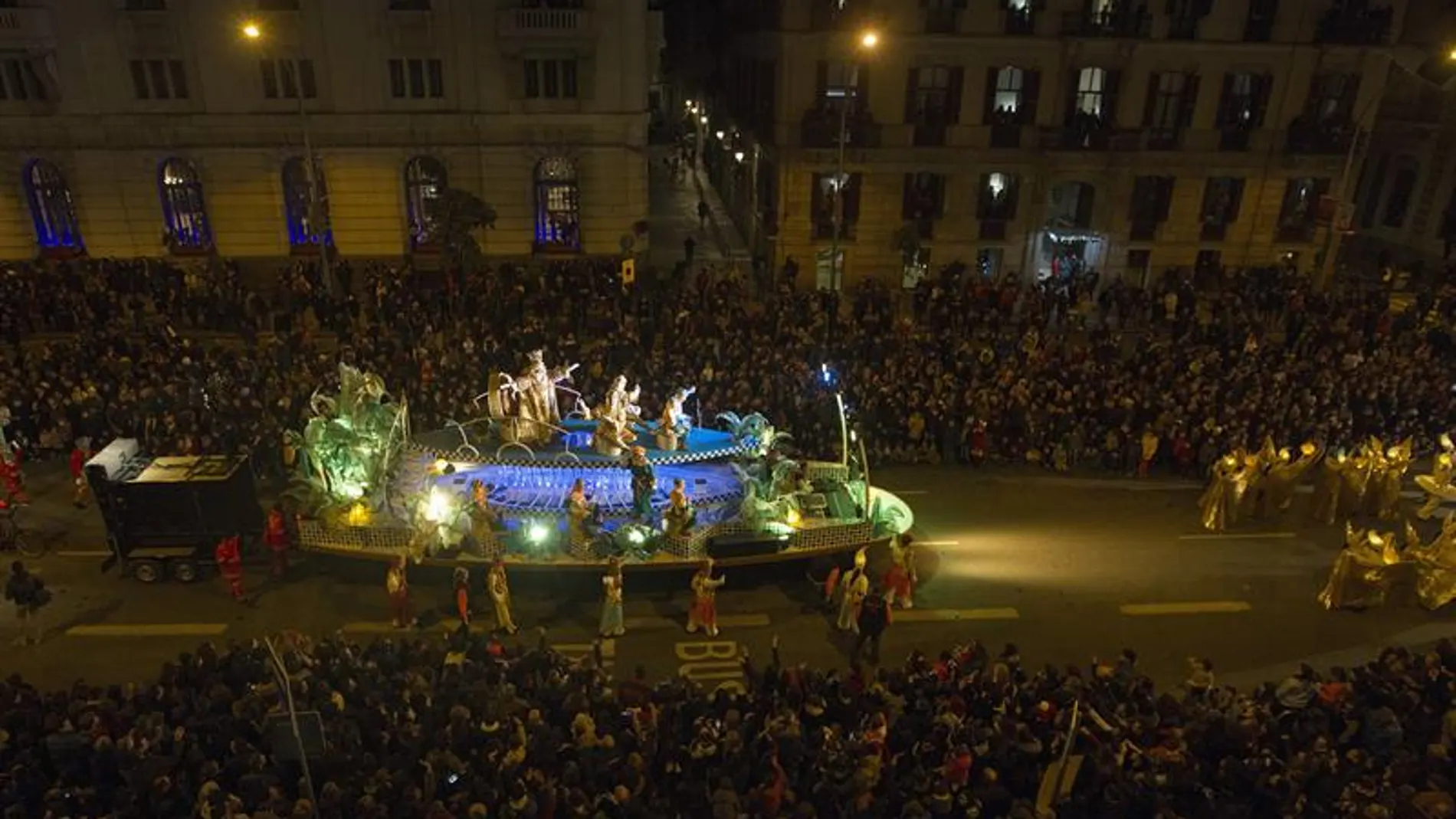 Cientos de miles de personas en la Cabalgata Cientos de miles de personas en la Cabalgata