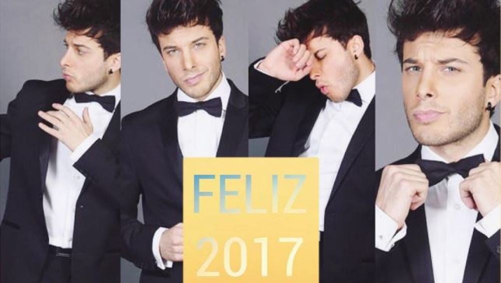 Blas Cantó felicita el nuevo año