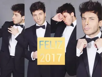 Blas Cantó felicita el nuevo año Blas Cantó felicita el nuevo año