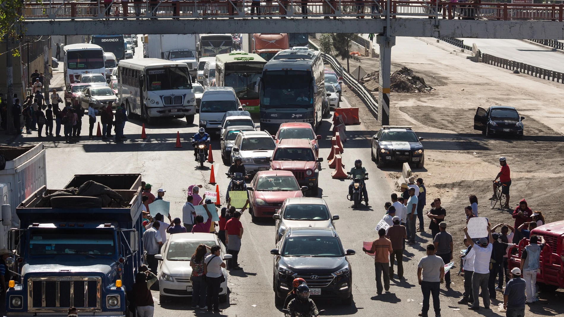 Protestas en México ante la subida de la gasolina Protestas en México ante la subida de la gasolina