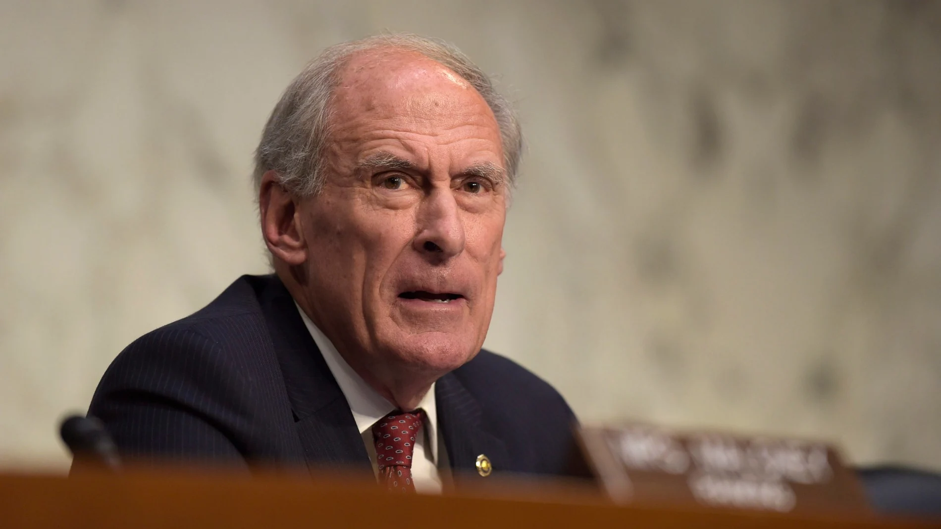 Dan Coats, exdirector la Inteligencia Nacional Dan Coats, exdirector la Inteligencia Nacional