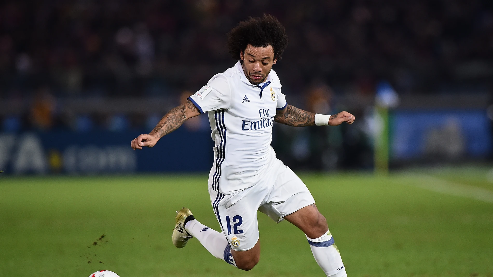 Marcelo en un partido con el Real Madrid Marcelo en un partido con el Real Madrid
