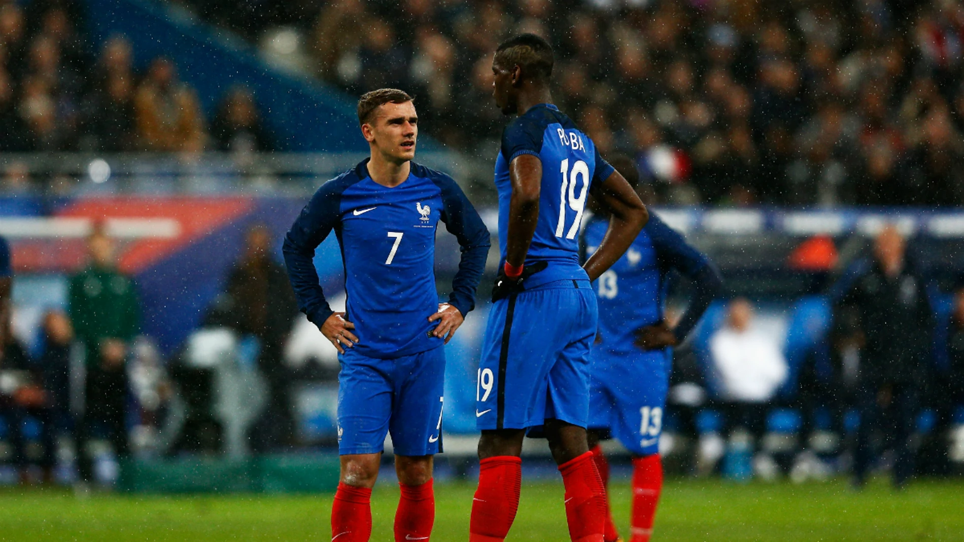 Griezmann, con Pogba Griezmann, con Pogba