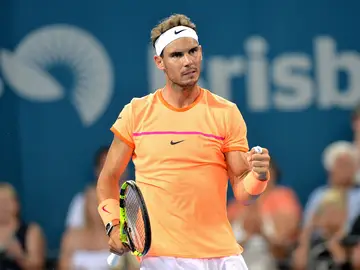 Rafa Nadal durante un partido Rafa Nadal durante un partido