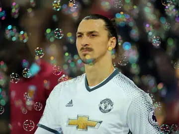 Ibrahimovic, con el United Ibrahimovic, con el United