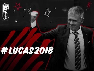 El Granada confirmando la renovación de Lucas Alcaraz