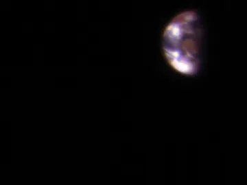 Imagen de la Tierra y la Luna Imagen de la Tierra y la Luna