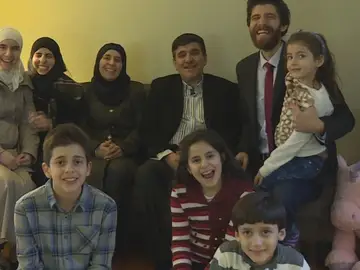 Los Hadhads posan para una cadena canadiense Los Hadhads posan para una cadena canadiense