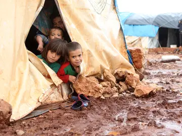 Niños en Alepo Niños en Alepo