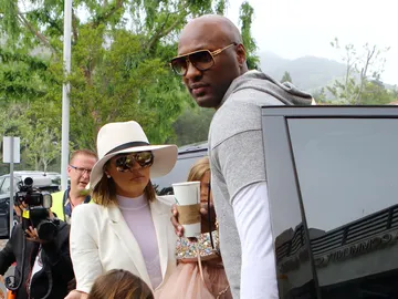 Khloé Kardashian y Lamar Odom Khloé Kardashian y Lamar Odom