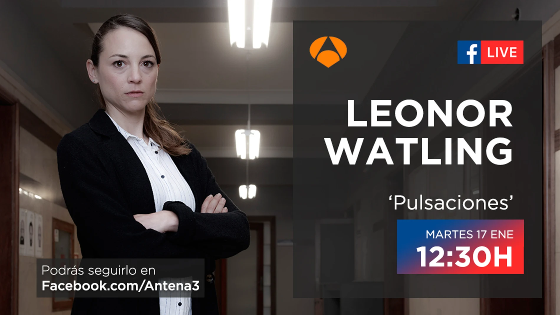 El próximo martes, Leonor Watling responderá las preguntas de los fans de 'Pulsaciones' a través de Facebook Live 