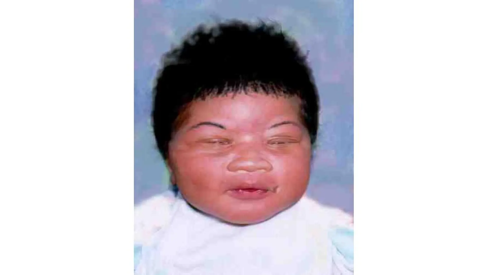 Kamiyah Mobley en una fotografía de cuando fue secuestrada Kamiyah Mobley en una fotografía de cuando fue secuestrada