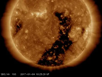 Agujero en el Sol Agujero en el Sol