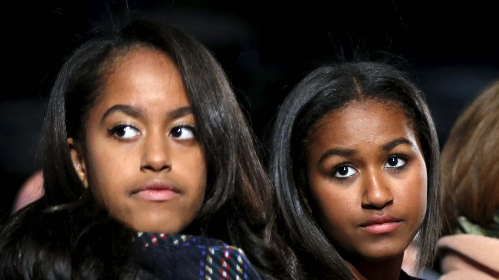 Sasha y Malia Obama