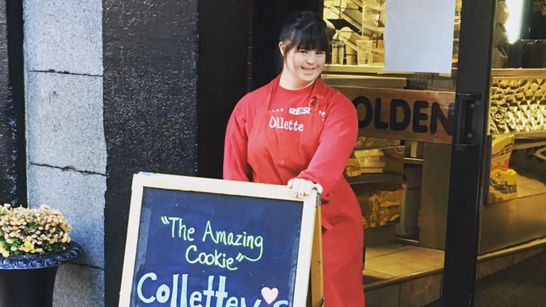 Collete anuncia sus galletas Collete anuncia sus galletas