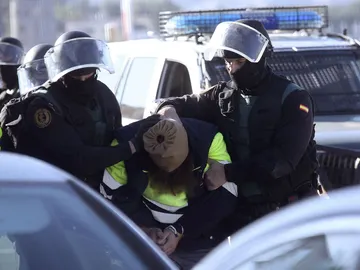 Uno de los detenidos en Ceuta Uno de los detenidos en Ceuta