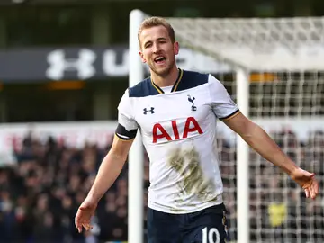 Harry Kane celebra uno de sus goles Harry Kane celebra uno de sus goles