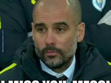 Guardiola echa de menos a Messi Guardiola echa de menos a Messi