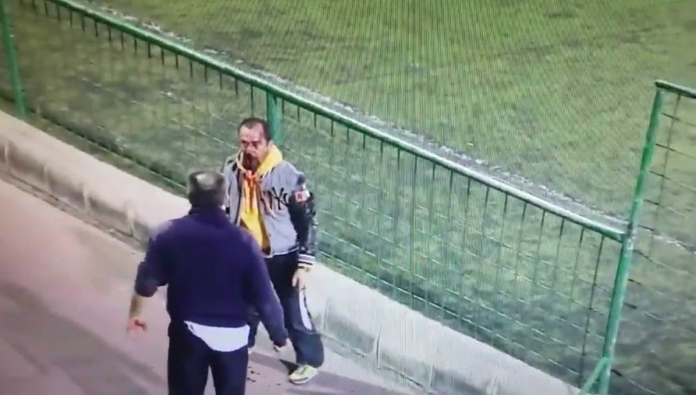 Pelea entre dos padres en el fútbol juvenil canario