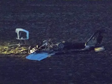 Una avioneta se estrella en Casarrubios del Monte, en Toledo Una avioneta se estrella en Casarrubios del Monte, en Toledo