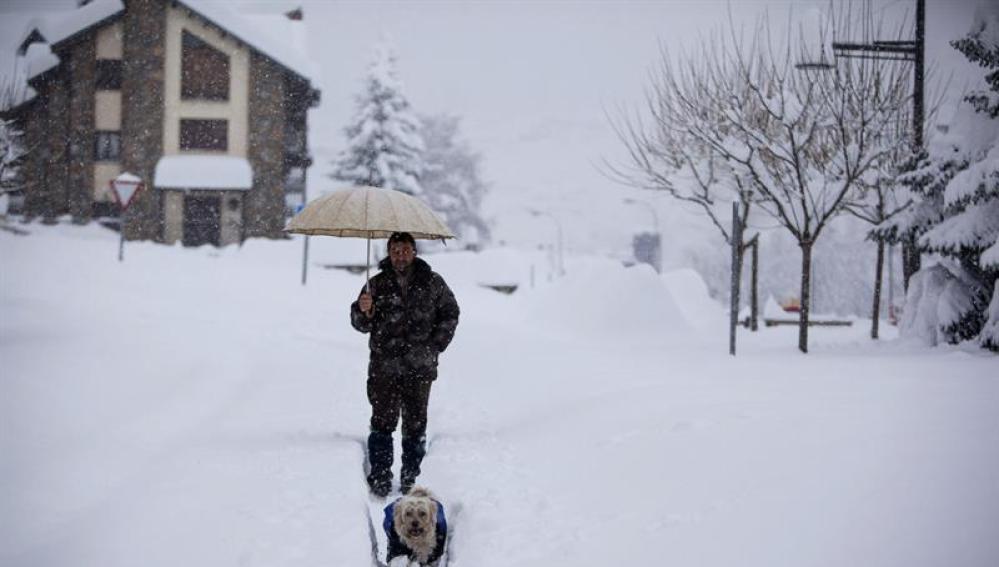 Nevada en Huesca