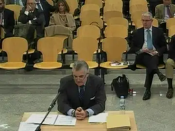 Luis Bárcenas, en el juicio de la Gürtel Luis Bárcenas, en el juicio de la Gürtel