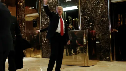 Donald Trump en un hotel Donald Trump en un hotel