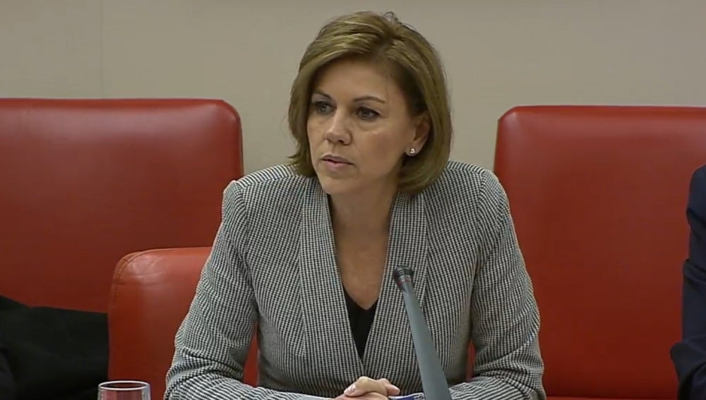 María Dolores de Cospedal comparece en el Congreso por el Yak-42