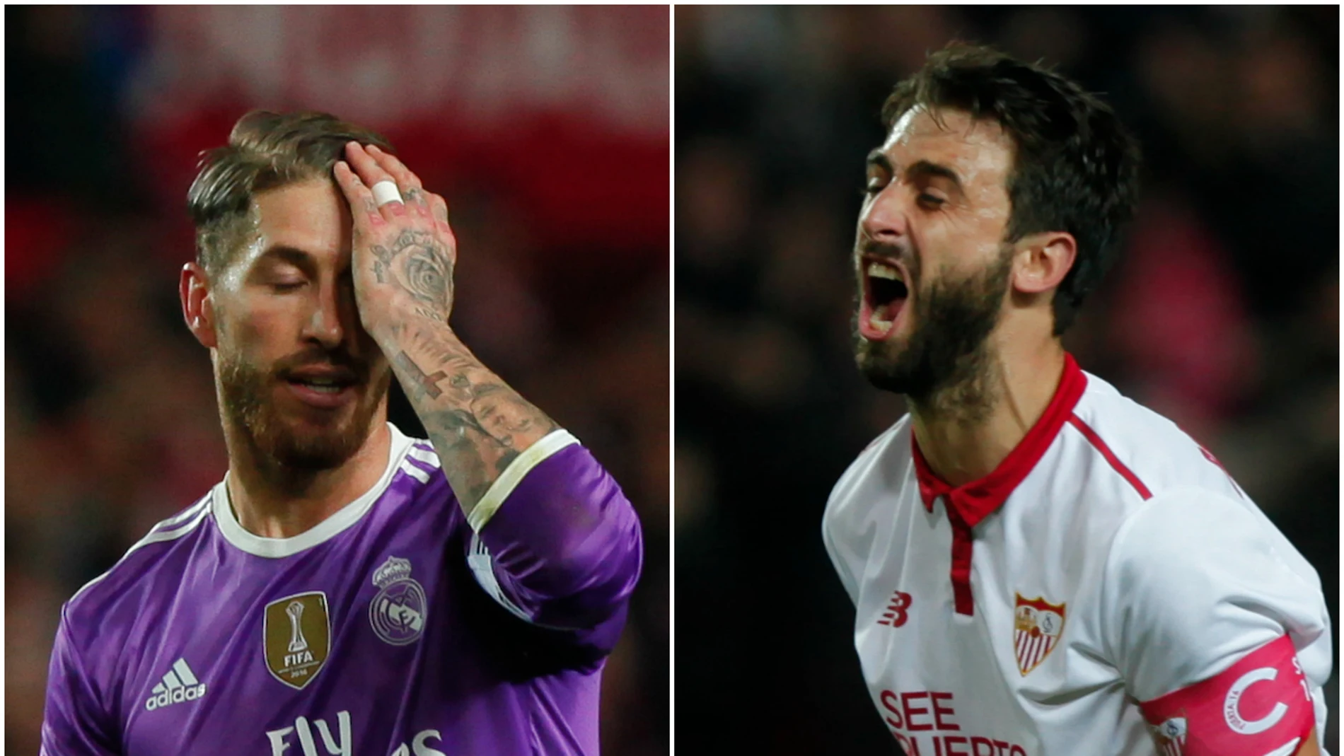 Sergio Ramos y Nico Pareja Sergio Ramos y Nico Pareja