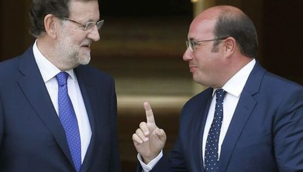 Pedro Antonio Sánchez y Rajoy