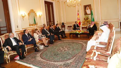 Desayuno oficial con el rey de Arabia Saudí Desayuno oficial con el rey de Arabia Saudí