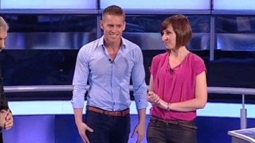 Nono Ruiz y Laura Muñoz en 'Atrapa un millón'