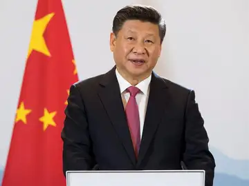 El presidente chino, Xi Jinping, da una rueda de prensa en Berna (Suiza) El presidente chino, Xi Jinping, da una rueda de prensa en Berna (Suiza)