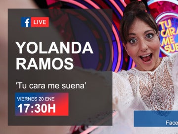 El viernes, lloramos de la risa en directo con Yolanda Ramos en Facebook Live