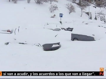 Frame 76.975555 de: La cota de nieve baja tanto en España que podría verse Baleares cubierto de blanco