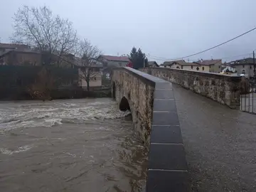 Puente de Arre (Navarra), donde el hombre arrojó el cuerpo de su pareja Puente de Arre (Navarra), donde el hombre arrojó el cuerpo de su pareja