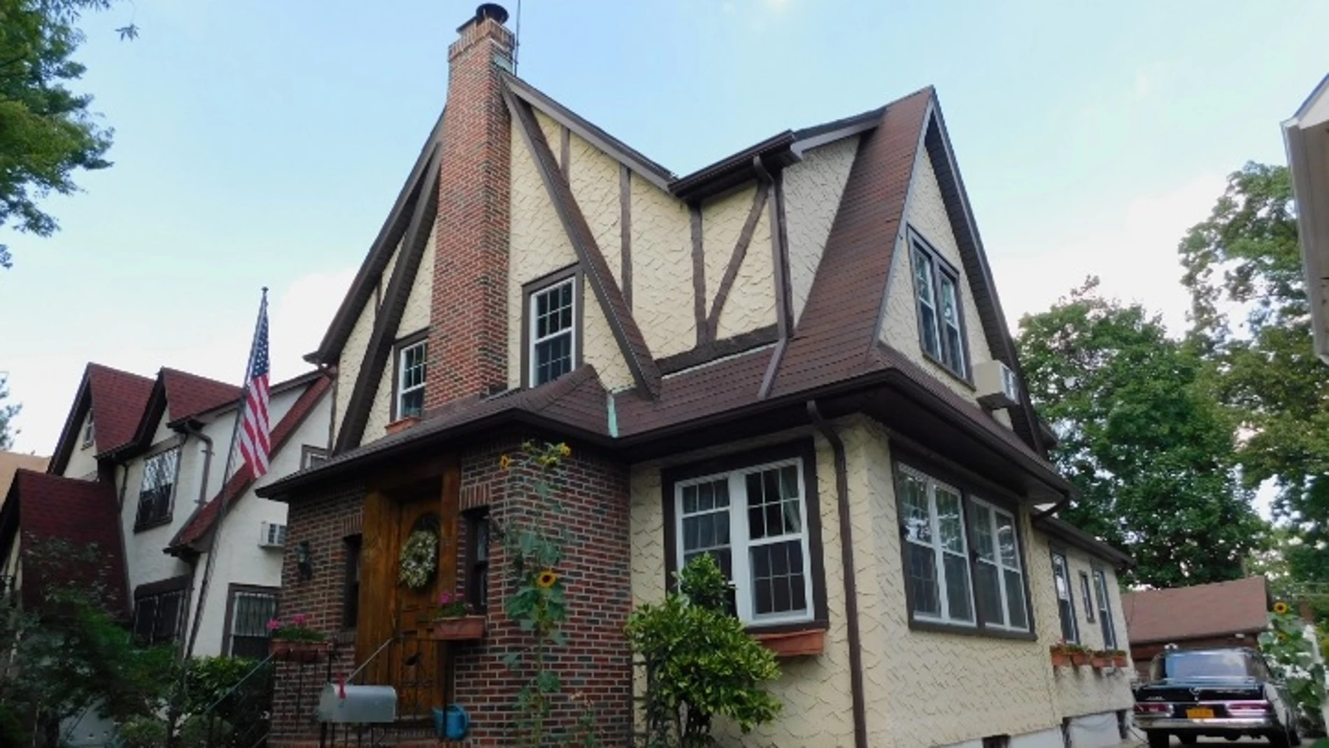 La casa en la que Donald Trump pasó su infancia La casa en la que Donald Trump pasó su infancia