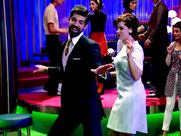 Ritmo y locura en el apasionante baile de Marta y Alonso Ritmo y locura en el apasionante baile de Marta y Alonso