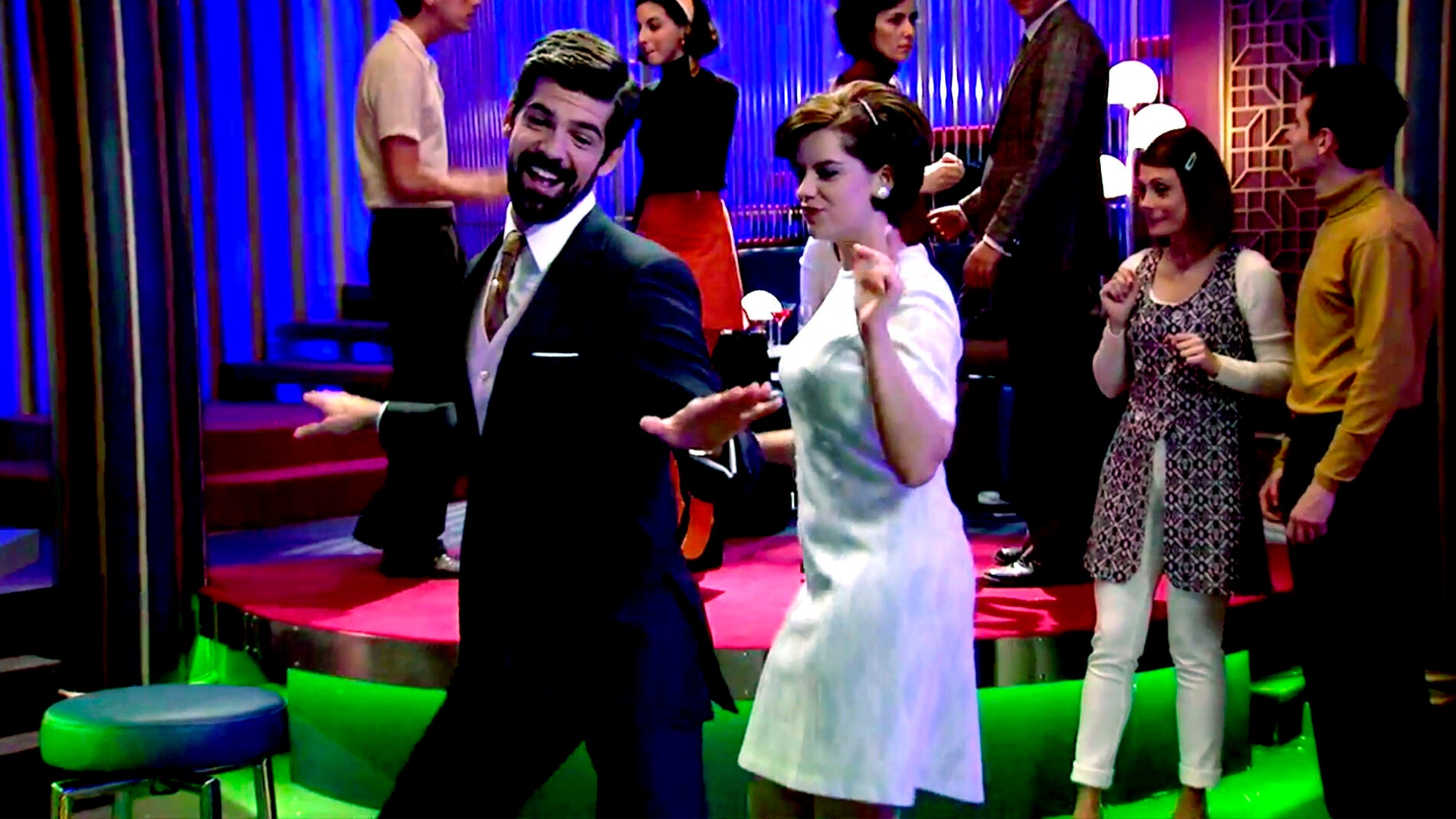 Ritmo y locura en el apasionante baile de Marta y Alonso
