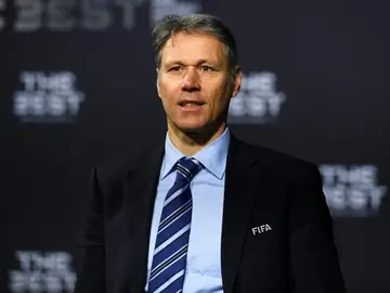Van Basten en los premios 'The Best' Van Basten en los premios 'The Best'