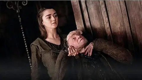 Arya Stark acaba con Walfred Fery Arya Stark acaba con Walfred Fery