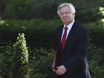 David Davis, ministro británico para la salida del Reino Unido de la Unión Europea David Davis, ministro británico para la salida del Reino Unido de la Unión Europea
