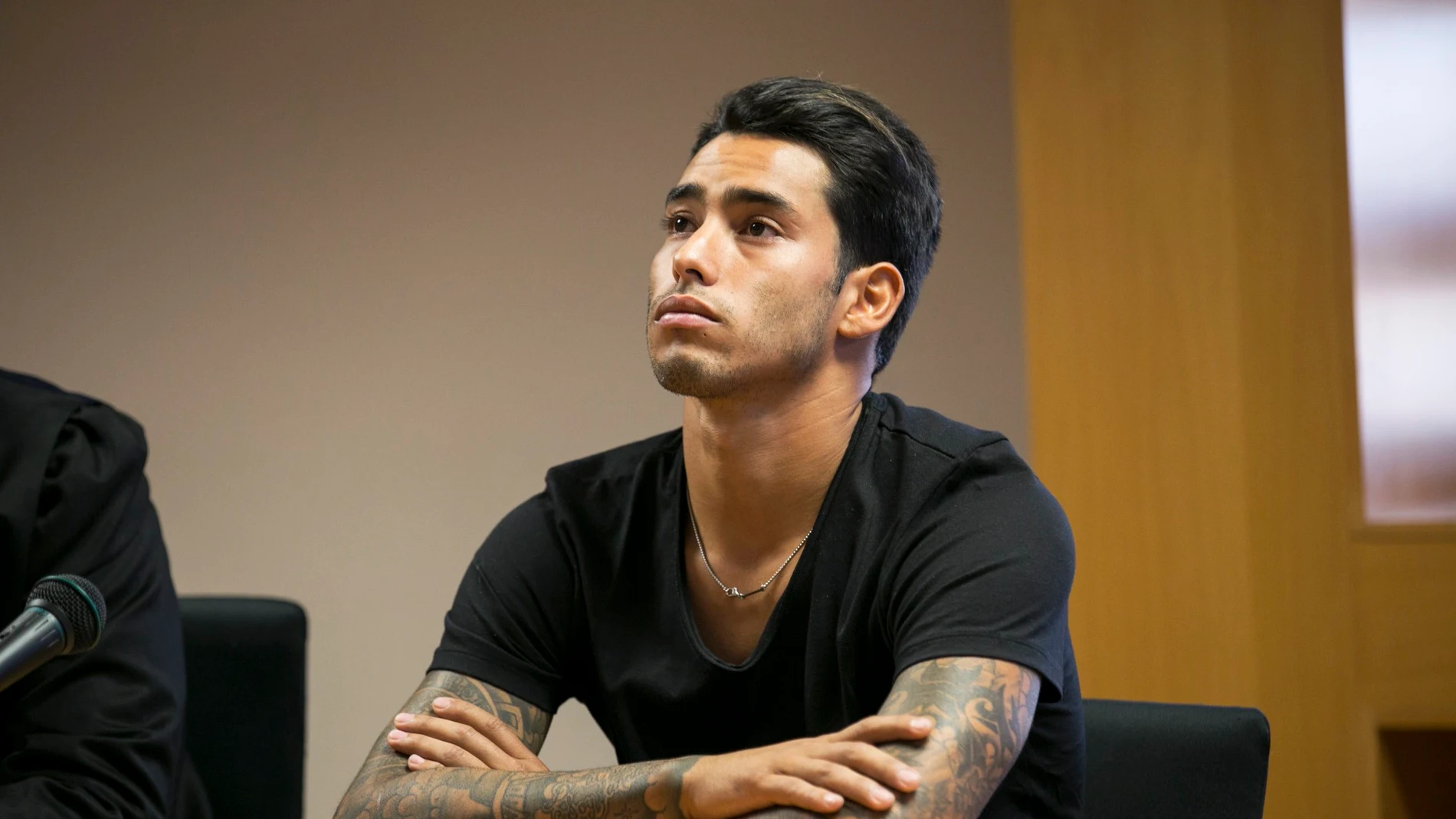 Sergio Araujo, durante su pasada declaración ante el juez Sergio Araujo, durante su pasada declaración ante el juez