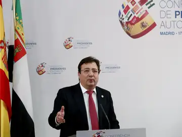 El presidente extremeño, Guillermo Fernández Vara El presidente extremeño, Guillermo Fernández Vara