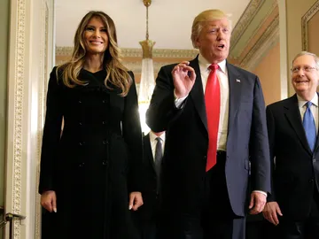 Donald Trump y Melania Trump Donald Trump y Melania Trump