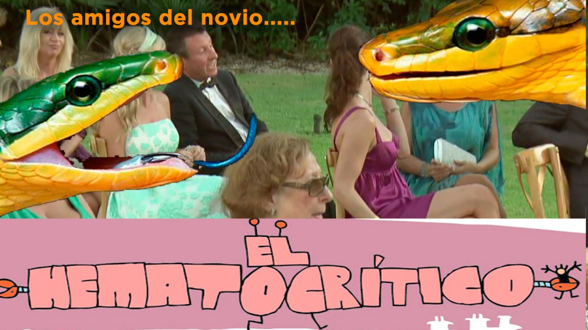 El club de las v&iacute;boras humanas, los invitados de Jaime